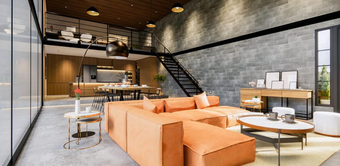 A modern house